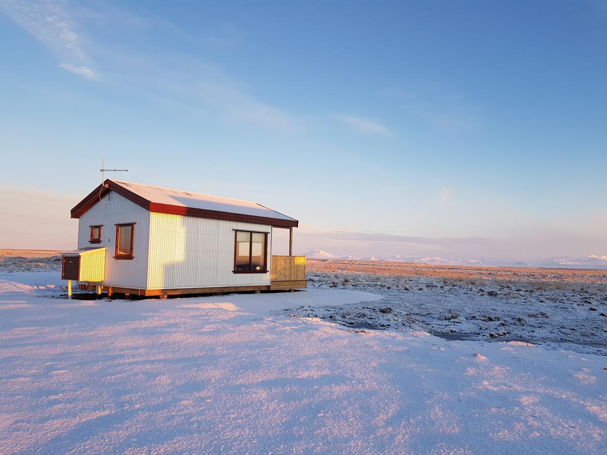Hekla Cabin 3 Volcano And Glacier View Hella Extérieur photo